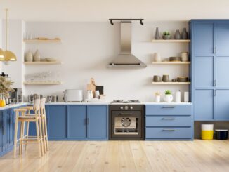 Quelle crédence pour une cuisine bleue ?